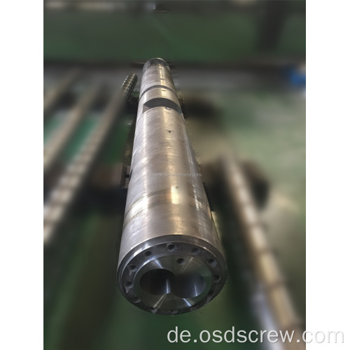 Parallele Doppelschnecke für Rollepaal-Inavex-Rohr T75-28 Kunststoff-Extruder (PVC, PVC-Rohrprofil) Maschine KMD90/26 husillo tornill